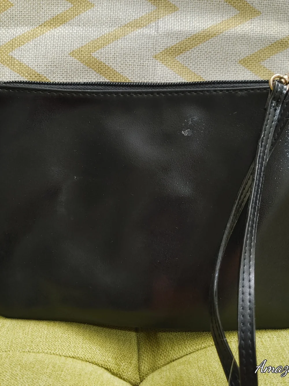Victoria's Secret Black Sequin Cosmetic Bag